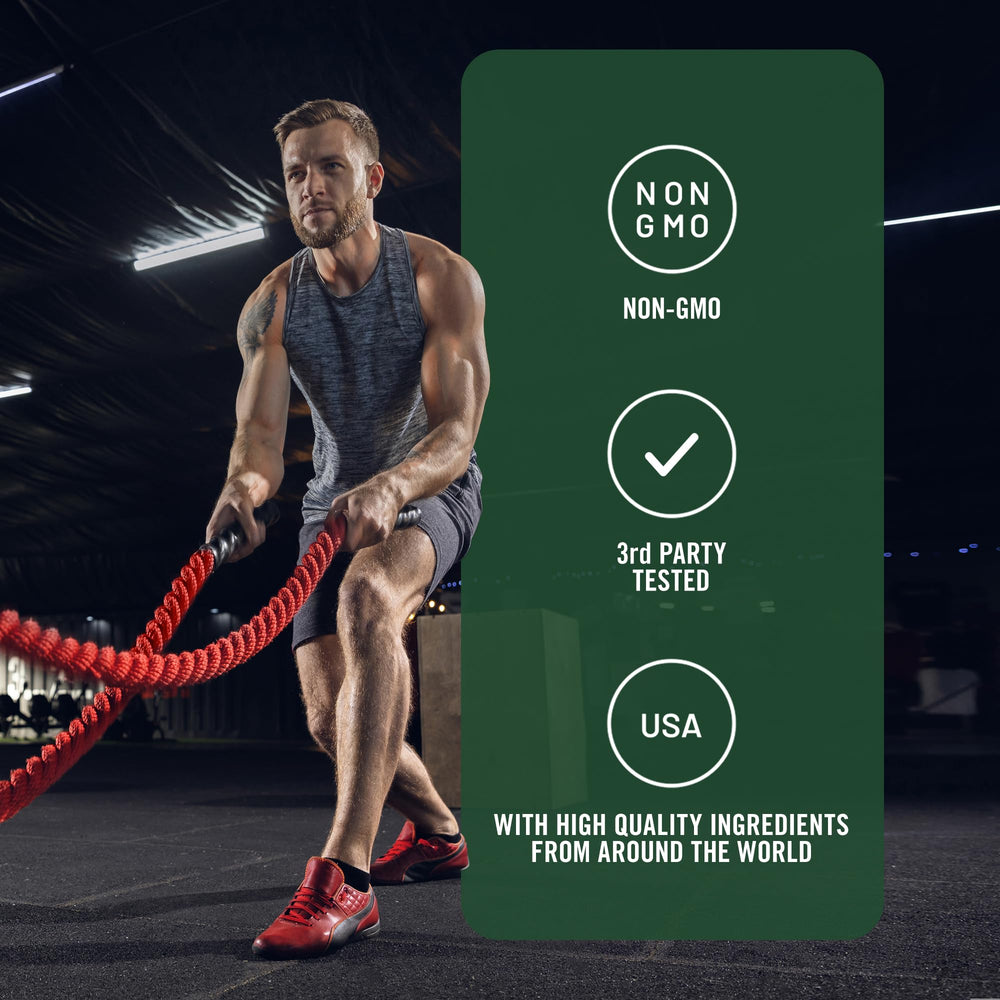 SMARTERNUTRITION Creatine Monohydrate Powder shaker shown for post-workout mix