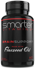 SmarterVitamins Brain Support bottle for daily focus and memory support.