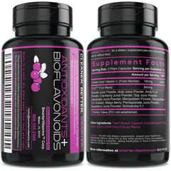 SmarterVitamins Naturally sourced nutrients: whole-food ingredients your body recognizes.