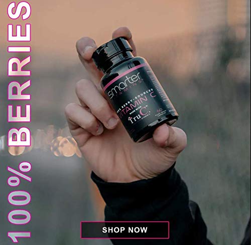 SmarterVitamins three-bottle display reinforcing convenient supplementation routine.