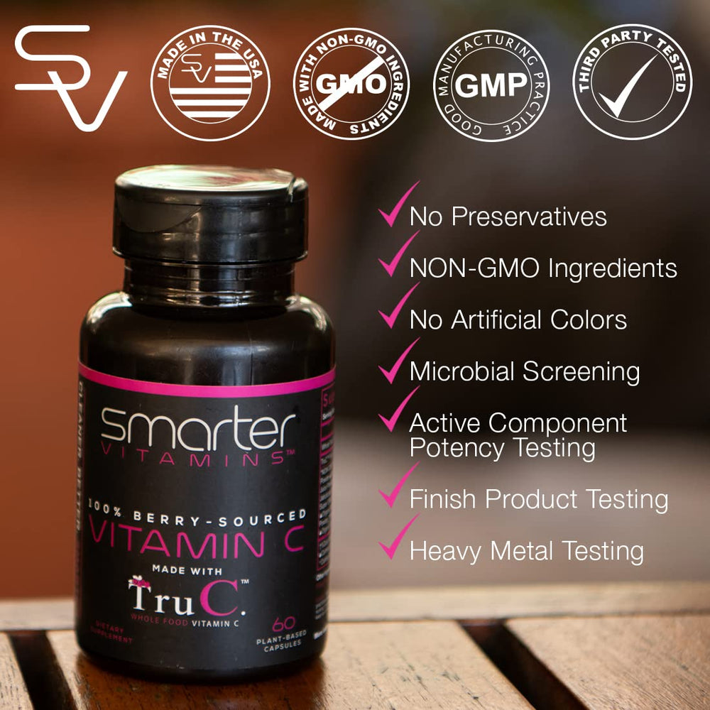 SmarterVitamins vegan capsules close-up showcasing plant-based nutrients for digestion.