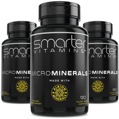 SmarterVitamins zinc glycinate Albion bottle pour for easy daily mineral intake