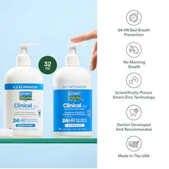 SmartMouth 12-hour fresh breath performance during daily oral care