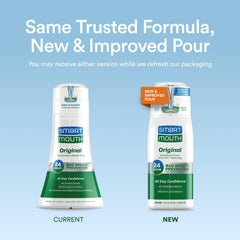 SmartMouth Original Activated mouthwash bottle with refreshing mint for daily oral care