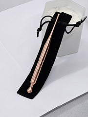 SmartYOU CopperVive velvet pouch accompanies the wand for elegant portability.