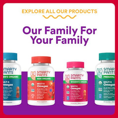 SmartyPants kids mealtime joy with tasty gummies.