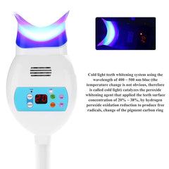 Smedent semi-circular head design balances whitening for both arches.