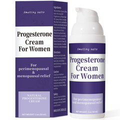 Smelling salts progesterone cream tube for easy daily use and balance.