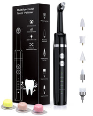 Smile-Aid tooth polisher front view for an at-home whitening routine.