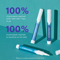 Smileactives SLS-free formula supports safer enamel whitening.