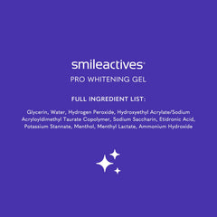 Smileactives toothpaste gel synergy enhances daily brushing with whitening potential