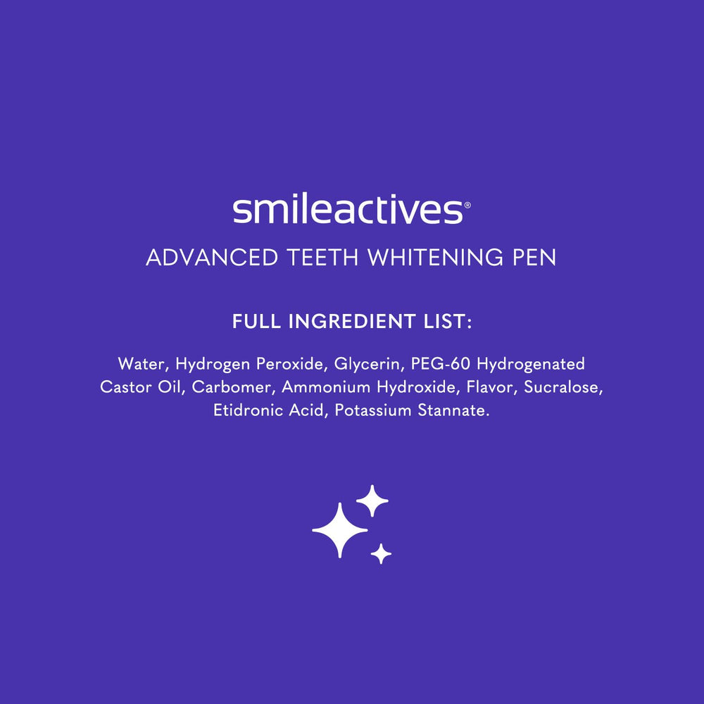 Smileactives two-pack packaging provides value and convenience.