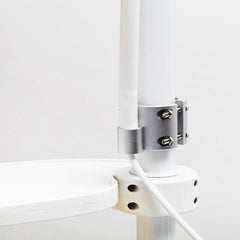 Smiledt device uses 6 high-power LEDs with fan cooling for comfort.
