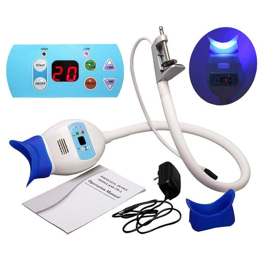 Smiledt Teeth Whitening Light Lamp front view with compact home-use design