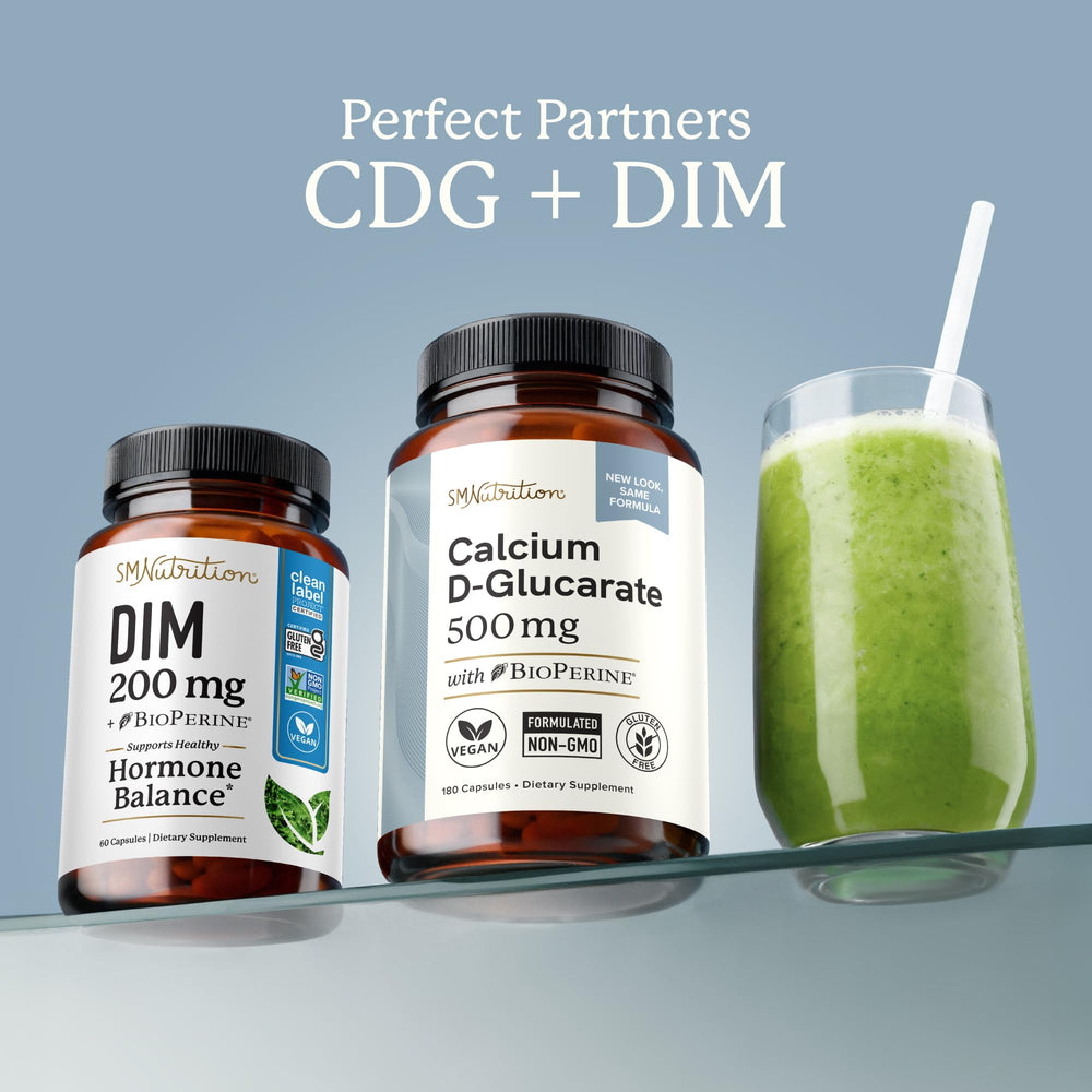 SMNutrition calcium bottle on shelf promotes daily bone health routine.