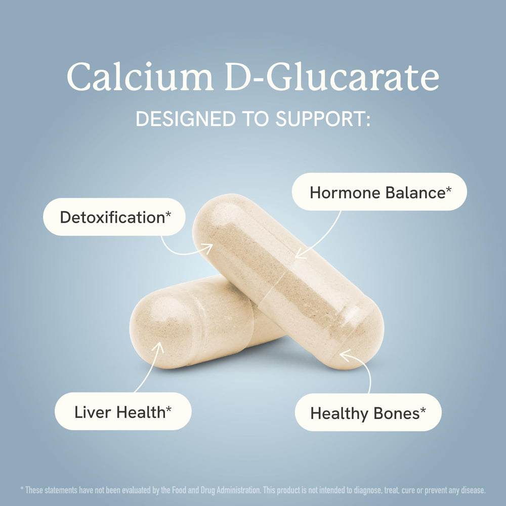 SMNutrition Calcium D-Glucarate label detail emphasizing third-party testing.