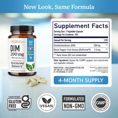 SMNutrition DIM200 certifications Non-GMO vegan gluten-free signals trust