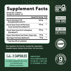SMNutrition gluten-free non-GMO allergen-free packaging