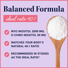 SMNutrition label highlights the 40:1 ratio for balanced intake.