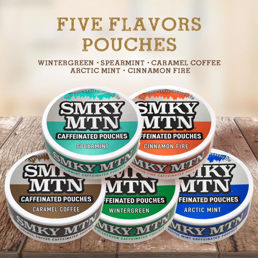 Smokey Mountain USA-made can signals quality and authenticity.