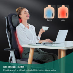 Snailax adjustable neck node position for precise relief