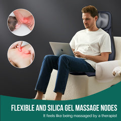 Snailax detachable flap softens neck massage touch