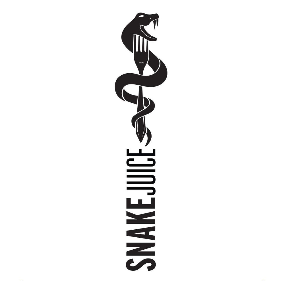 SNAKE Juice unflavored electrolyte powder dissolving in water for clean hydration.