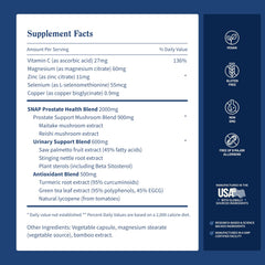 Snap Supplements Ginseng root on the label hinting at endurance support