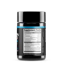 Unboxing Snap Supplements Brain Booster bottle reveals natural ingredients.