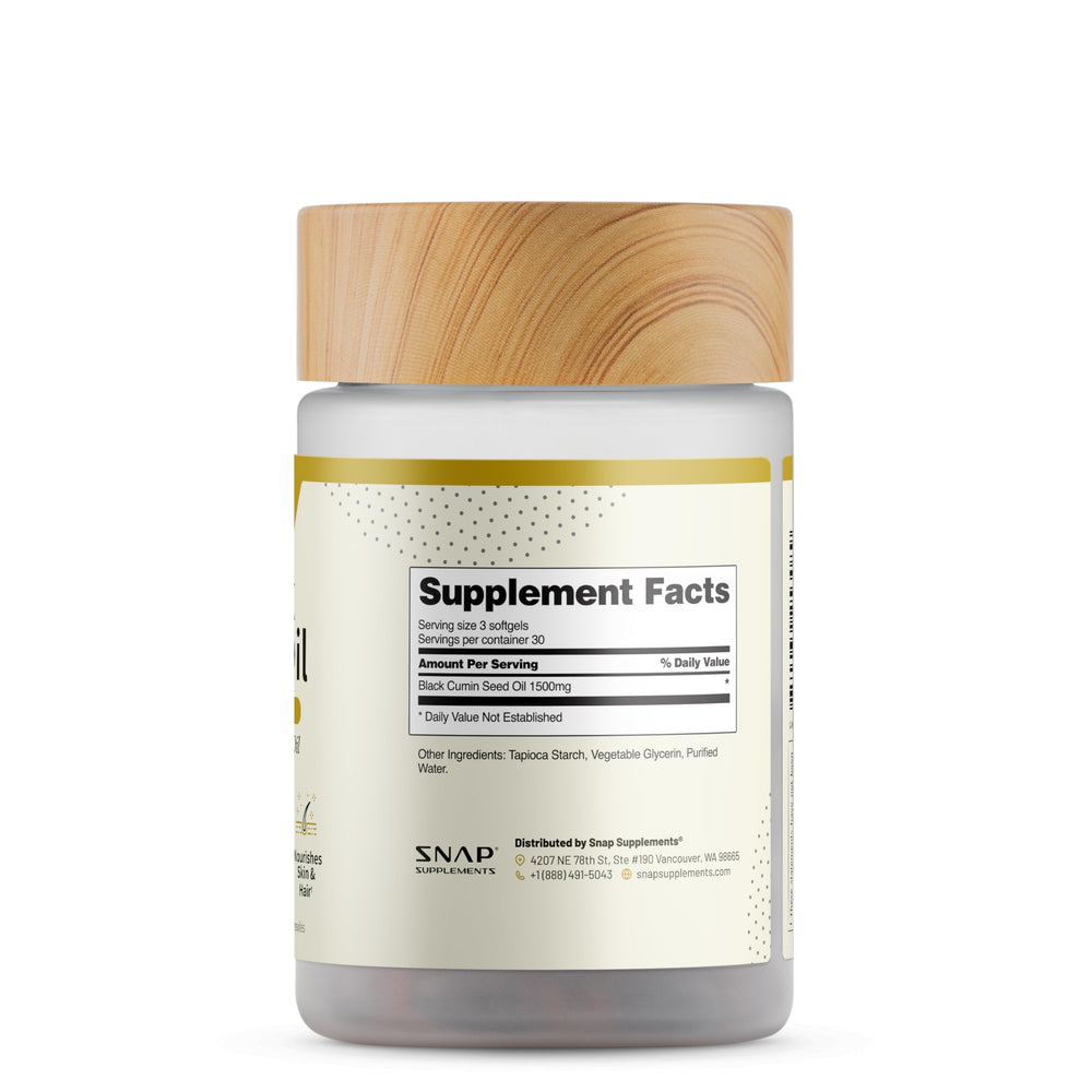 Snap Supplements bottle and capsules together for a versatile daily routine