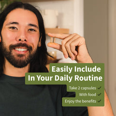Serving two capsules of Snap Supplements Liver Health & Detox supports daily consistency