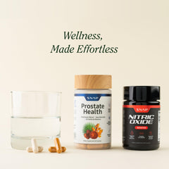Maitake and reishi mushrooms on packaging suggesting antioxidant defense benefits.