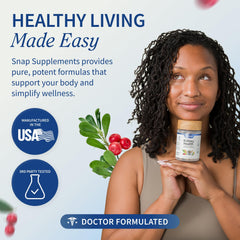 Snap Supplements easy dosing supports a consistent routine