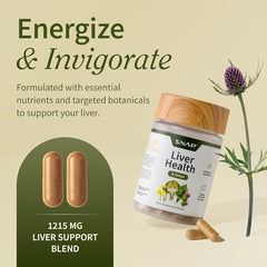 Milk thistle capsules highlighting plant-based formula for digestive balance