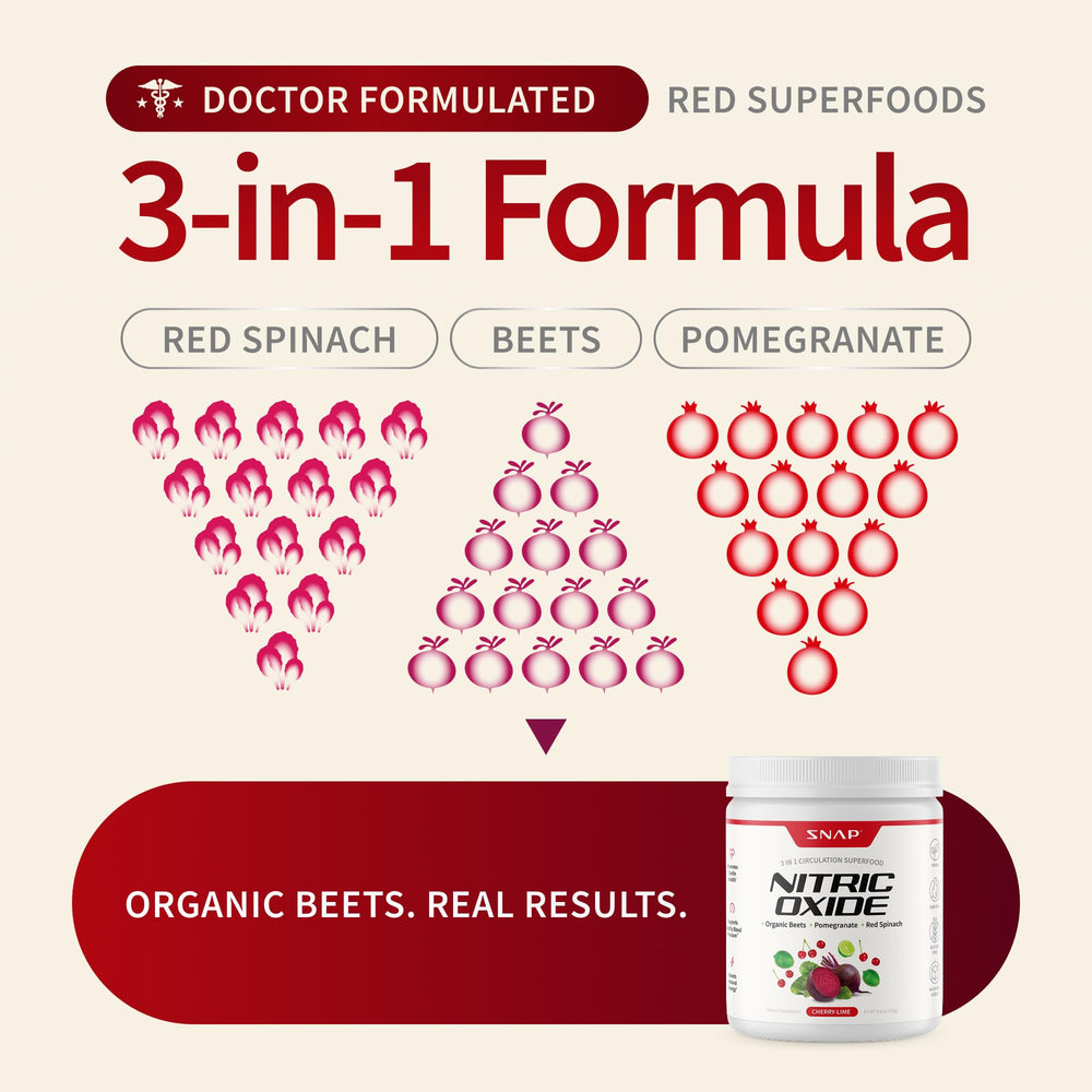 Snap Supplements Organic Beet Root Powder label closeup highlights vegan formula.