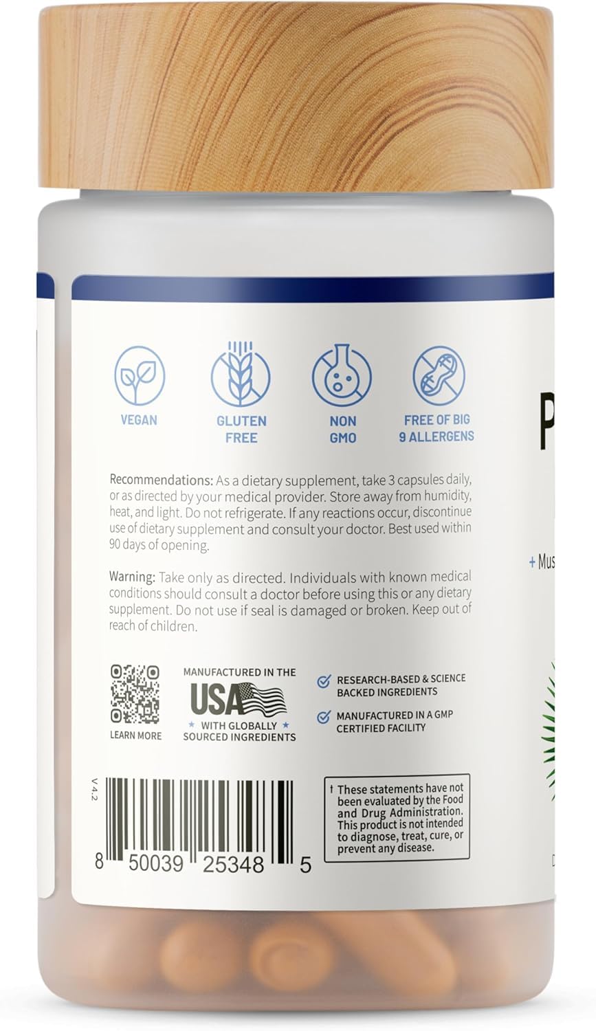 Snap Supplements Prostate Health capsules close-up highlighting quality and texture.