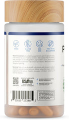 Snap Supplements Prostate Health capsules close-up highlighting quality and texture.