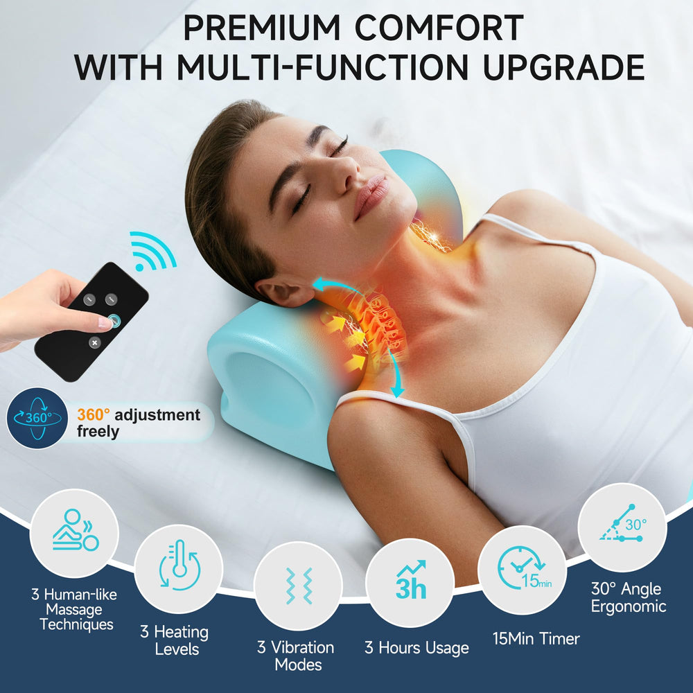 Snawowo cervical neck massager auto shut-off keeps sessions safe.