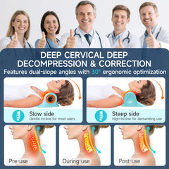 Snawowo cervical neck massager control panel enables easy, personalized intensity.