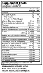 SNEAK Blue Raspberry scoop dispensing powder for quick, customizable servings.