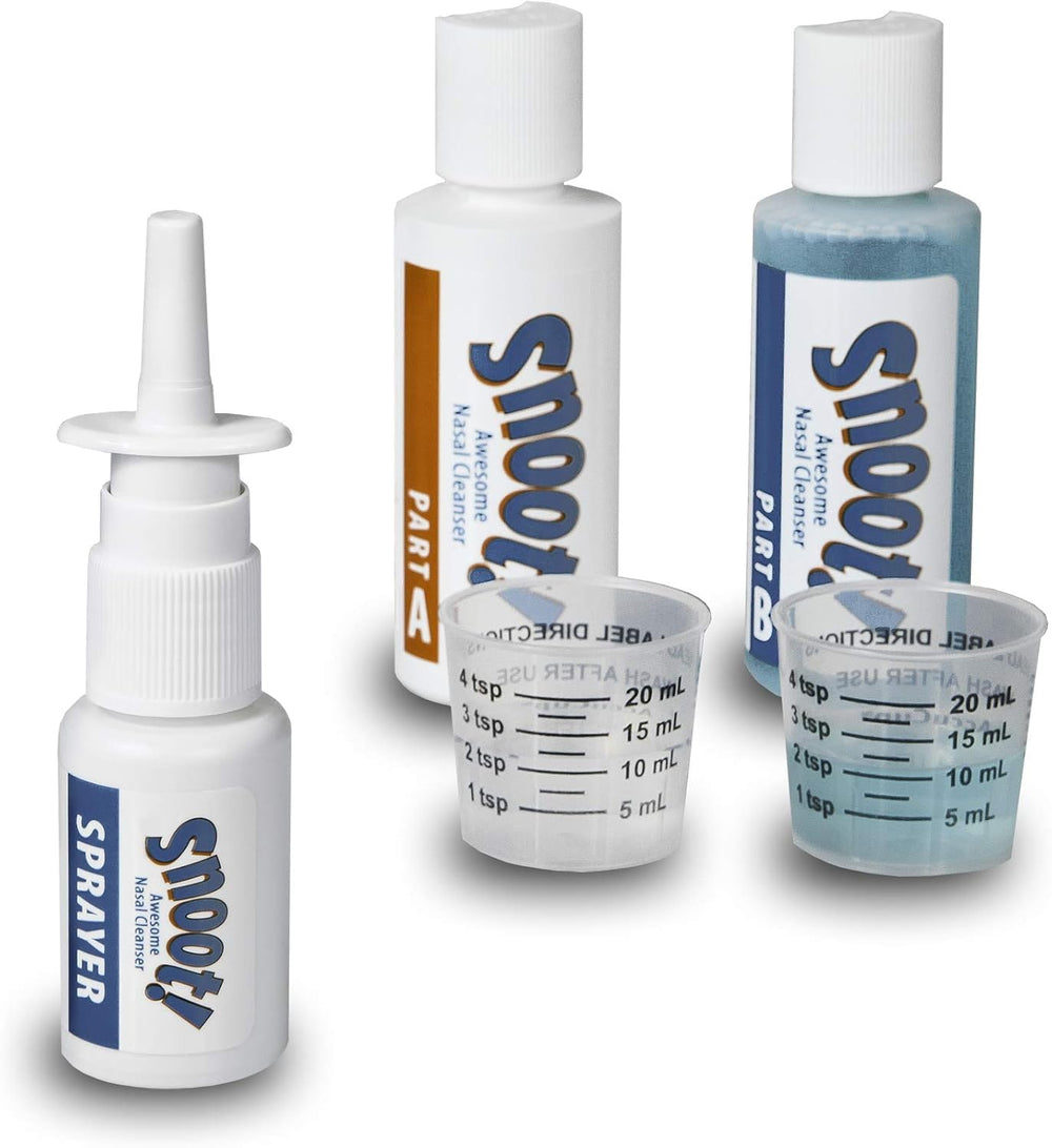 Snoot TSA compliant travel pack keeps your nasal rinse kit secure on flights
