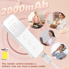 Soeumoir rechargeable controller with 2000mAh battery for cordless sessions.