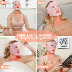 Soeumoir seven-color LED modes for customized at-home treatments.