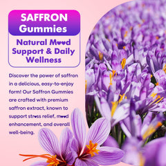 SoftBear saffron gummies texture-closeup highlights soft chew sensation.