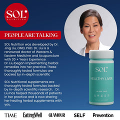 Sol Nutrition concentrated herbal extract emphasizes fast absorption