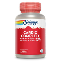SOLARAY Cardio Complete bottle front, potential support for healthy heart function