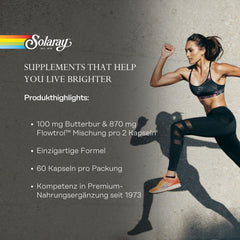 Solaray Flowtrol capsules, vegan-friendly and easy to take