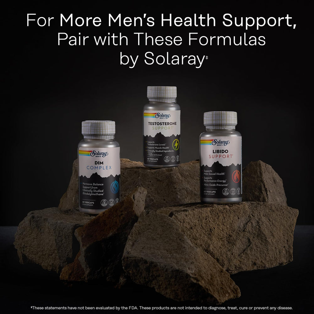 Easy daily dosage shown with two capsules per serving.