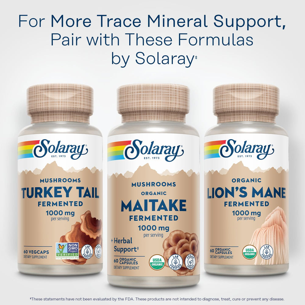 SOLARAY lab-testing scene in Utah ensures premium Maitake ingredients.