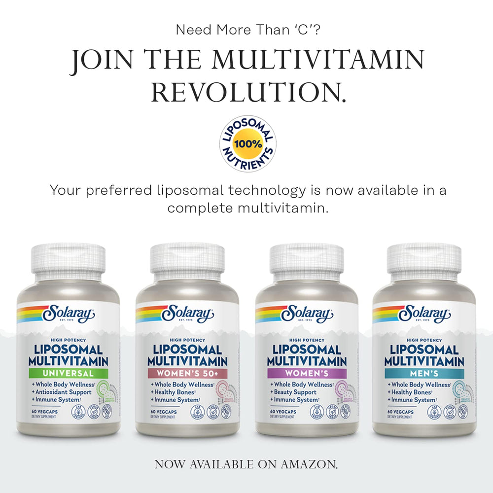 SOLARAY Mega Vitamin B-Stress lab testing and purity certificate